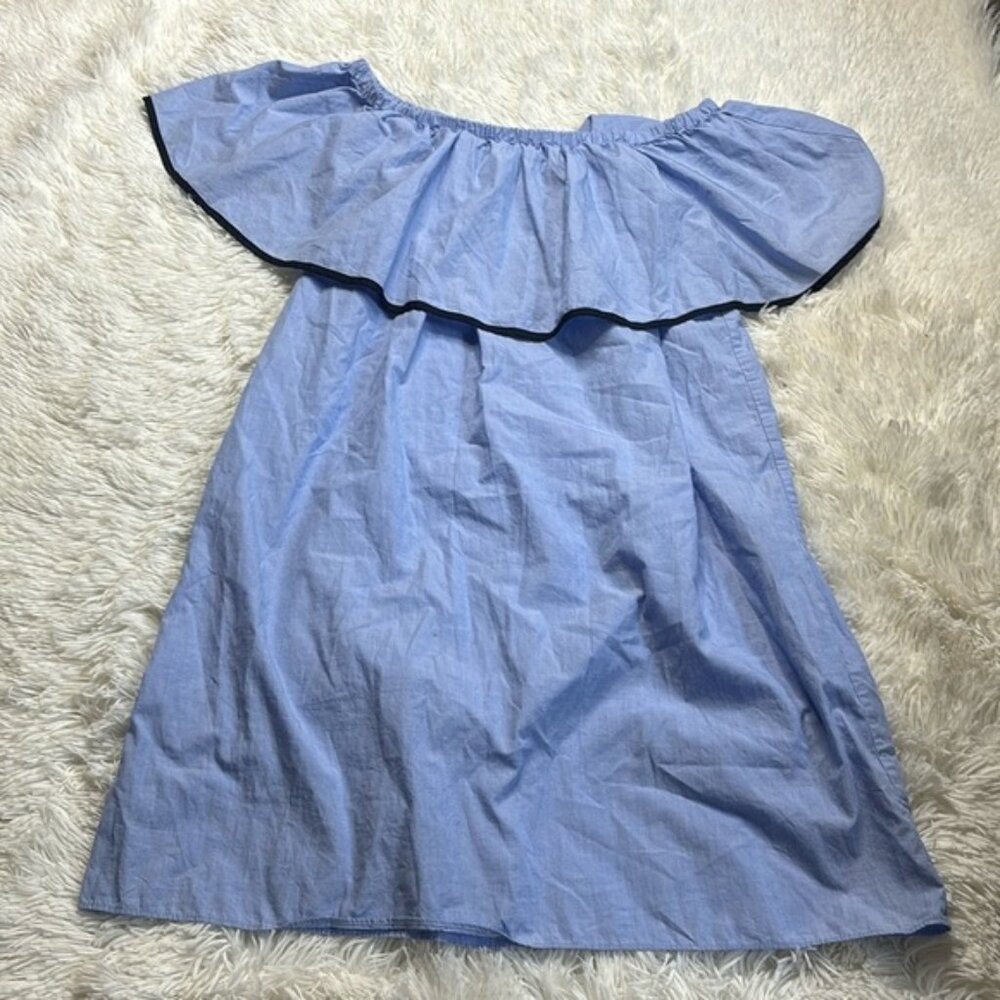 J Crew Off the Shoulder Shift Dress